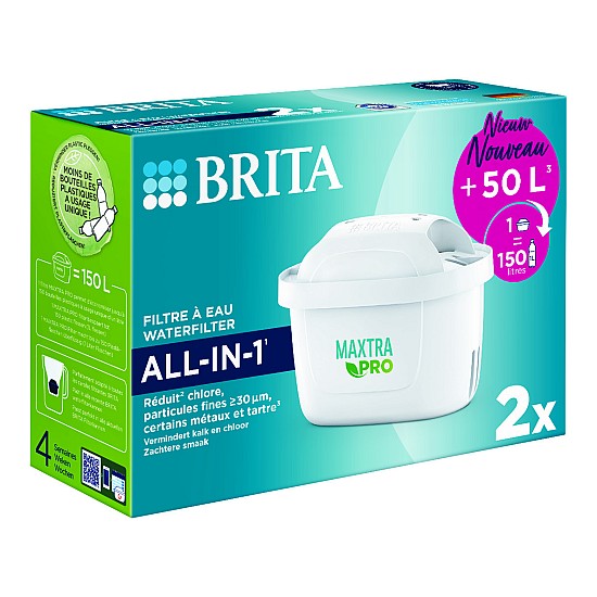 BRITA MAXTRA PRO ALL-IN-1 Wasserfilter 2er-Pack